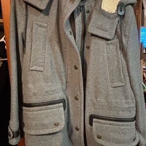 Coach Gray Quilted Jacket